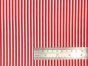 Craft Collection Cotton Print, Candy Stripe, Red
