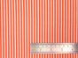 Craft Collection Cotton Print, Candy Stripe, Orange