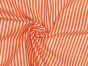 Craft Collection Cotton Print, Candy Stripe, Orange