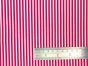 Craft Collection Cotton Print, Candy Stripe, Cerise