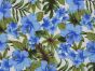 Hawaii Hibiscus Cotton Poplin Print, Blue