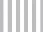 One Inch Stripe Cotton Poplin, Light Grey