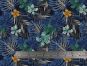 Tropical Dream Cotton Poplin Print, Blue