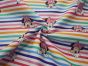 Rainbow Stripe Minnie Cotton Print