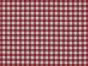 Cotton Rich Woven 0.5cm Gingham Canvas, Red