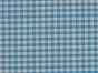Cotton Rich Woven 0.5cm Gingham Canvas, Turquoise