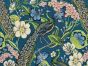 Cotton Rich Woven Tapestry, Peacock Buterfly, Ocean