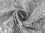 Crushed Foil Lame, Silver