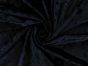 Crushed Ice Spandex Velour, Navy