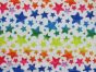 Digital Print Soft Huggle Fleece, Rainbow Stars