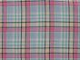 Downings Bright Check Irish Linen, Pink