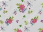 Dragonfly Bouquet Cotton Print