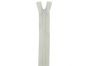 Closed End Dress Zip, 22 Inch, Ivory