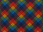 Eclectic Tartan Cotton Print Collection, Verdant Twilight