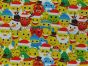 Emoji Christmas Cotton Print