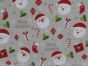 Father Christmas Wishes Polycotton Print