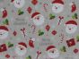 Father Christmas Wishes Polycotton Print