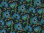 Field Blooms Polycotton Print, Navy