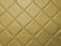 Fire Retardant Trellis Leatherette Faux Leather, Gold