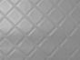 Fire Retardant Trellis Leatherette Faux Leather, Silver