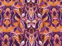 Flame Orchid Stretch Linen Rayon Print