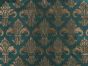 Fleur De Lis Jacquard, Green