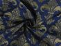 Fleur De Lis Jacquard, Blue