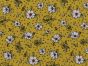 Floating Floral Viscose Print, Yellow