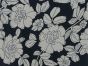 Floral Art Linen Mix, Navy
