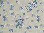 Floral Branches Viscose Print Roll End, Cream, 1.1m