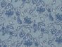 Floral Garden Retreat Polycotton Print, Blue