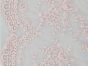 Floral Midsummer Embroidered Scalloped Edged Tulle, Pink