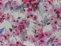 Floral Vine Blooms Viscose Jersey, Ivory