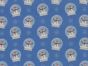 Frosty Snowmen Globes Polycotton Print, Blue