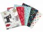 Furry Friends Cotton Fat Quarters 5 Pack