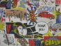 Future Comic Panels Cotton Rich Panama Canvas