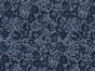 Garden Doodle Cotton Poplin Print, Denim