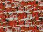 Gingerbread Lane Cotton Poplin Print