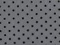 Glitter Spots Flock Mesh, Black