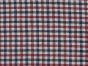 Gurteen Mixed Gingham Delave Irish Linen, Navy Red White