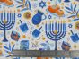 Hanukkah Celebrations Cotton Print