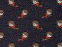 Harry Potter Broomstick Cotton Print, Navy