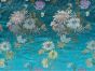 Haujin Chinese Brocade, Bloom, Blue