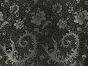 Haujin Chinese Brocade, Leaf, Midnight Black