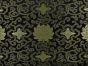 Haujin Chinese Brocade, Royal Motif, Black