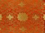 Haujin Chinese Brocade, Royal Motif, Orange