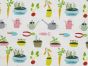 Herb Garden Heavy Cotton Print, Bon Bon