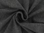 Herringbone Tweed Wool Blend, Black