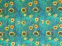 Iconic Art Cotton Print, Klimts Sunflowers