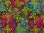 Indian Batik Cotton, Flutterberry Swirl, Berry